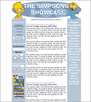 The Simpsons Showcase Design #1