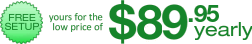 $89.95 per year